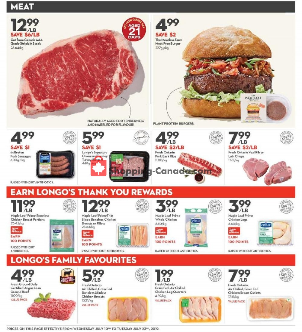 Longo’s flyer from Wednesday July 10, 2019 to Tuesday July 23, 2019 - page 4