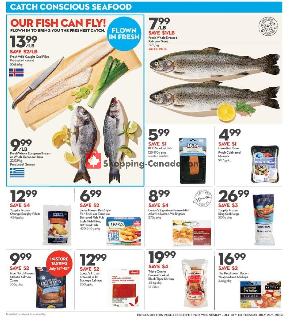 Longo’s flyer from Wednesday July 10, 2019 to Tuesday July 23, 2019 - page 5
