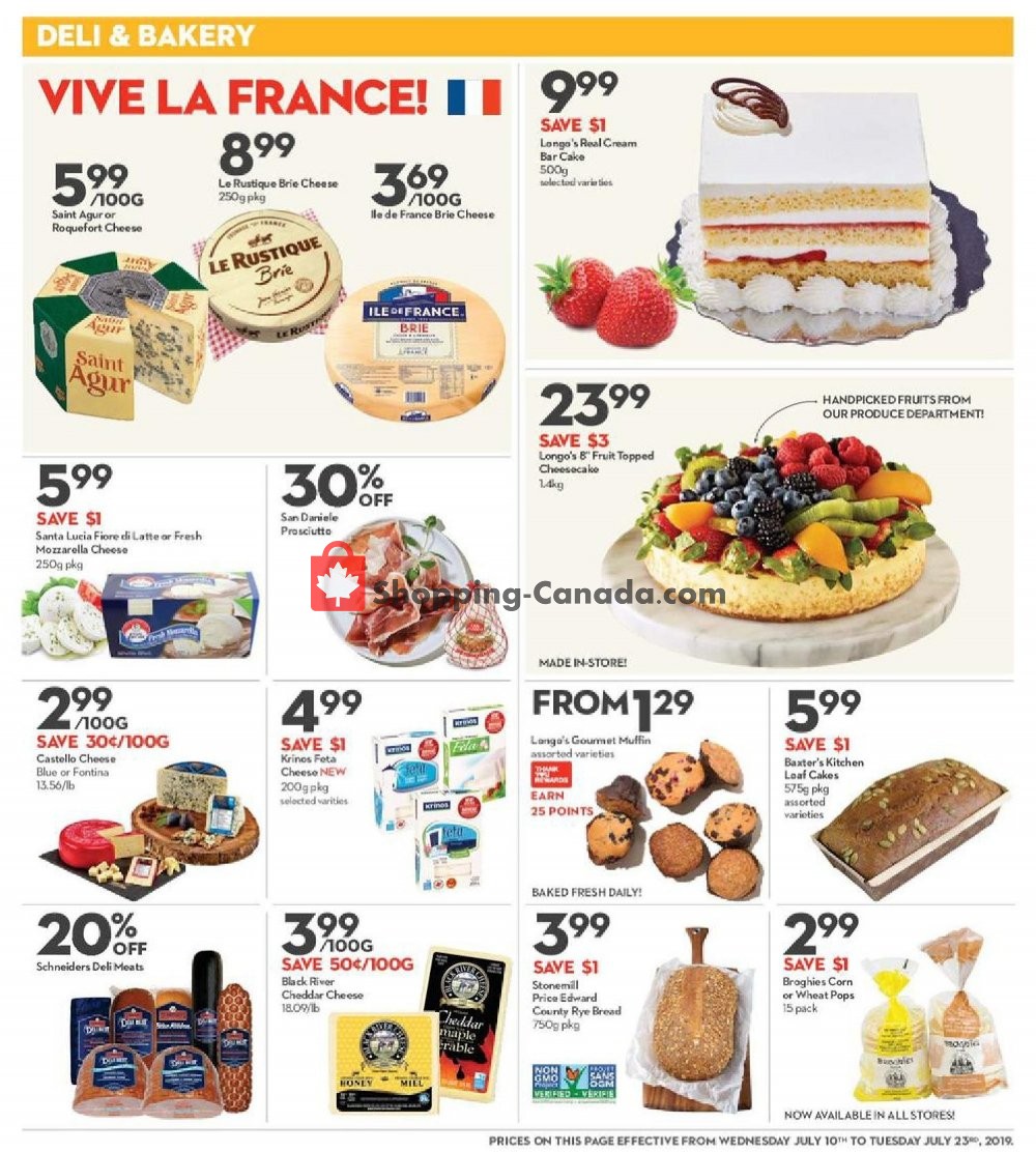 Longo’s flyer from Wednesday July 10, 2019 to Tuesday July 23, 2019 - page 7