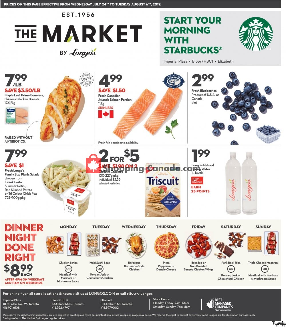 Longo’s flyer from Wednesday July 24, 2019 to Tuesday August 6, 2019 - page 2