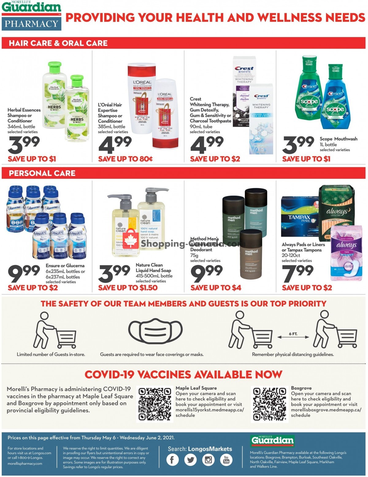 Longo’s flyer from Thursday May 6, 2021 to Wednesday June 2, 2021 - page 2