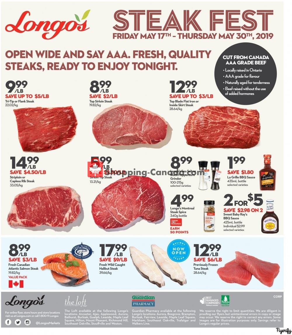 Longo’s flyer from Friday May 17, 2019 to Thursday May 30, 2019 - page 19