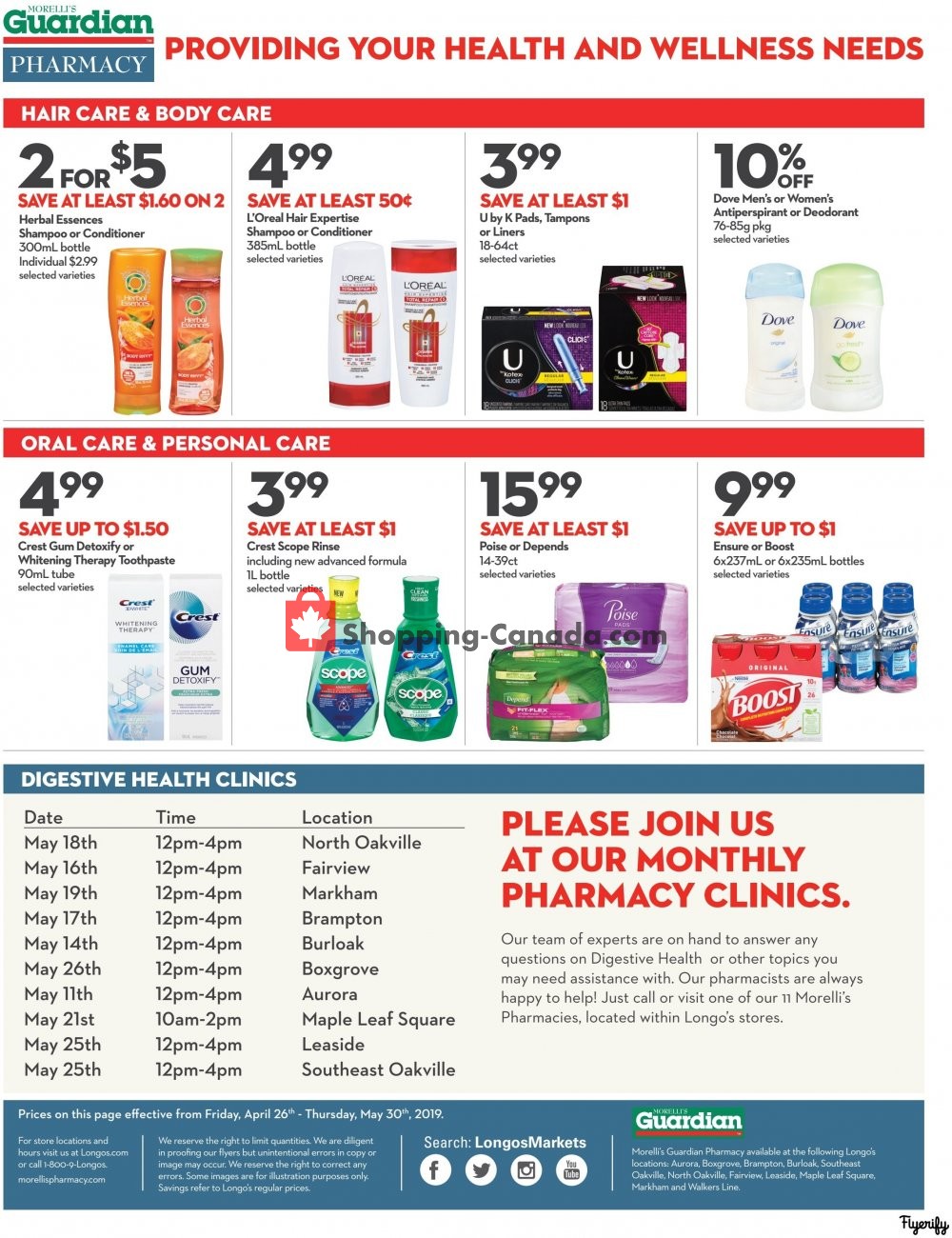 Longo’s flyer from Friday May 17, 2019 to Thursday May 30, 2019 - page 34