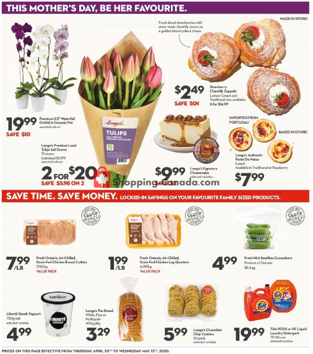 Longo’s flyer from Thursday April 30, 2020 to Wednesday May 13, 2020 - page 6