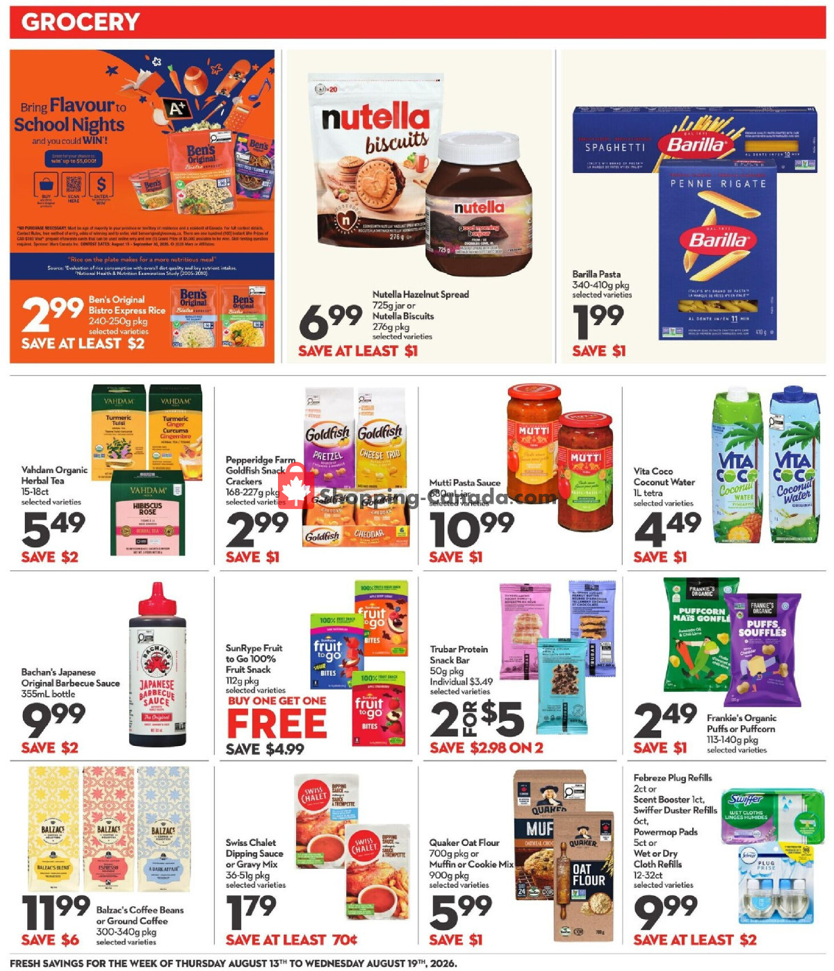 Longo’s flyer from Thursday August 13, 2026 to Wednesday August 19, 2026 - page 10