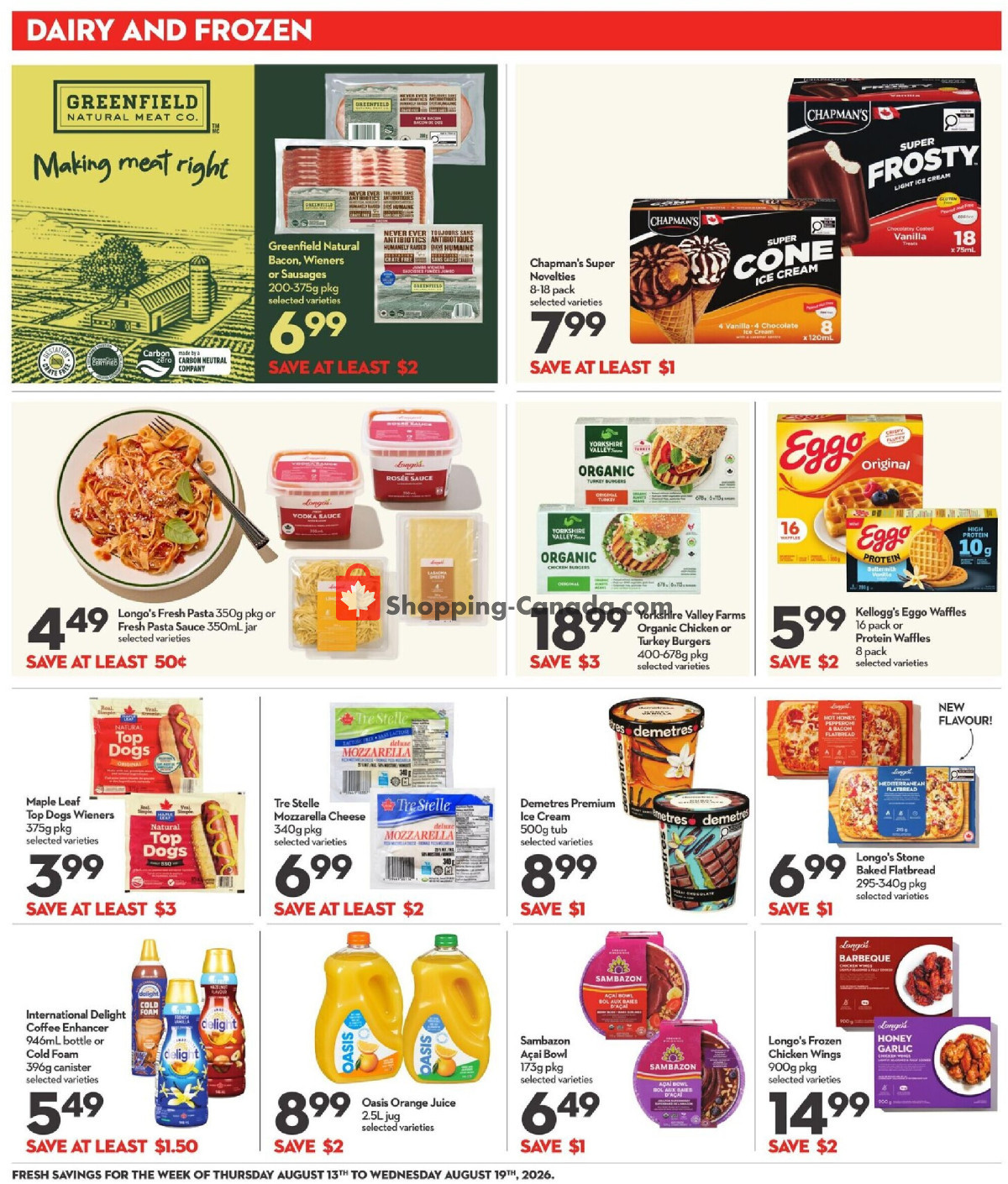 Longo’s flyer from Thursday August 13, 2026 to Wednesday August 19, 2026 - page 11