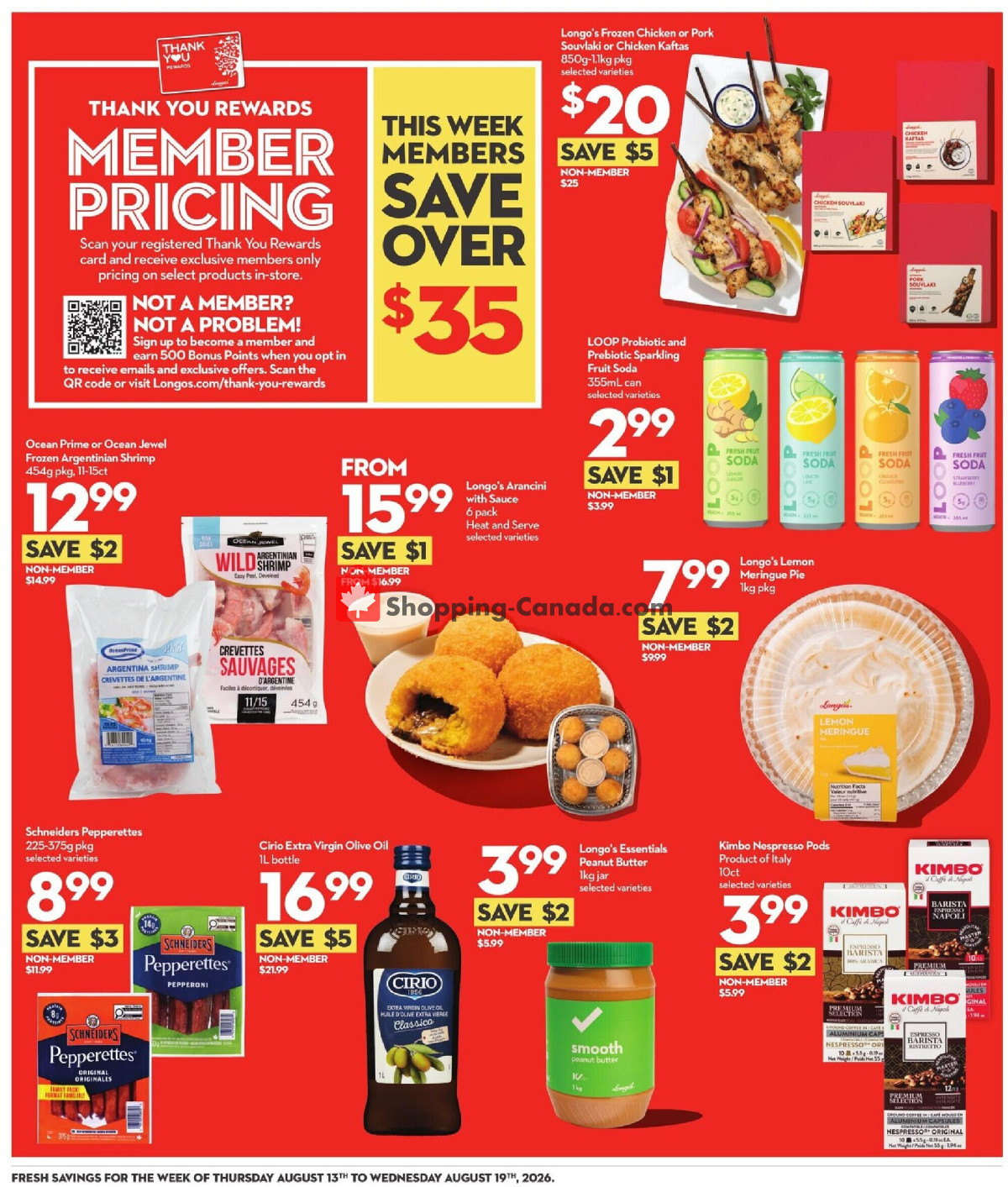Longo’s flyer from Thursday August 13, 2026 to Wednesday August 19, 2026 - page 4