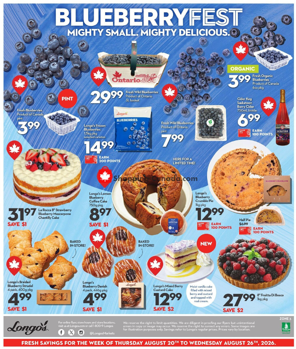 Longo’s flyer from Thursday August 20, 2026 to Wednesday August 26, 2026 - page 3
