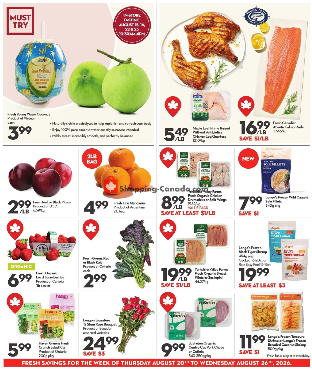 Longo’s flyer from Thursday August 20, 2026 to Wednesday August 26, 2026 - page 5