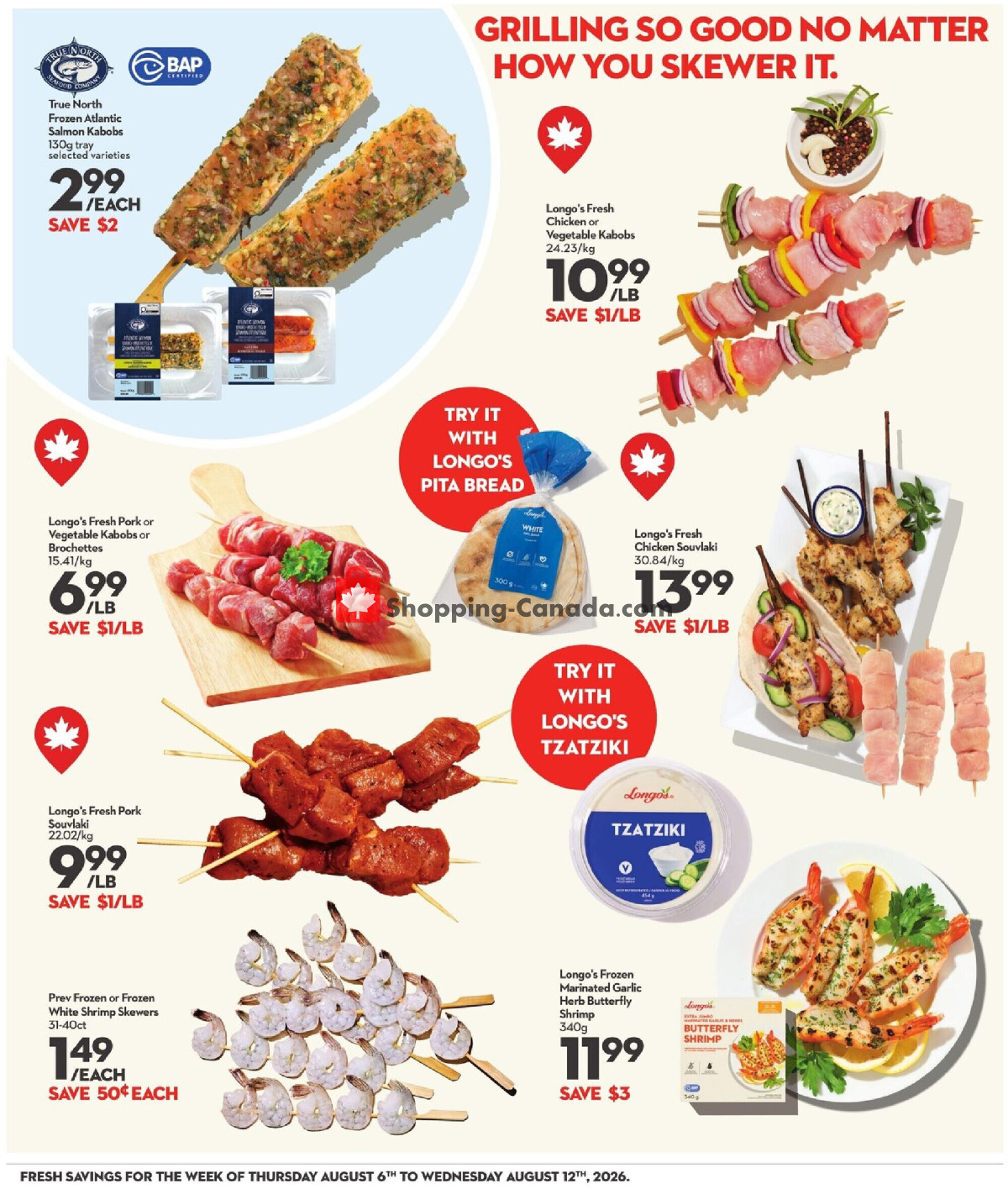 Longo’s flyer from Thursday August 6, 2026 to Wednesday August 12, 2026 - page 11