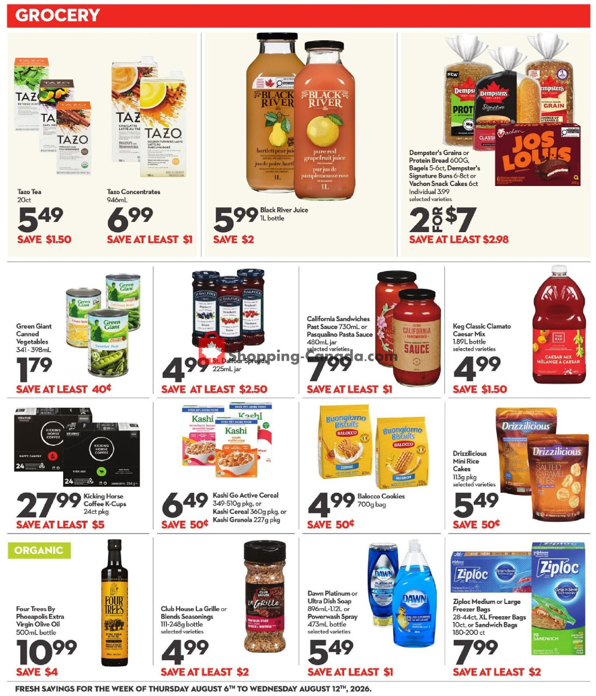 Longo’s flyer from Thursday August 6, 2026 to Wednesday August 12, 2026 - page 12