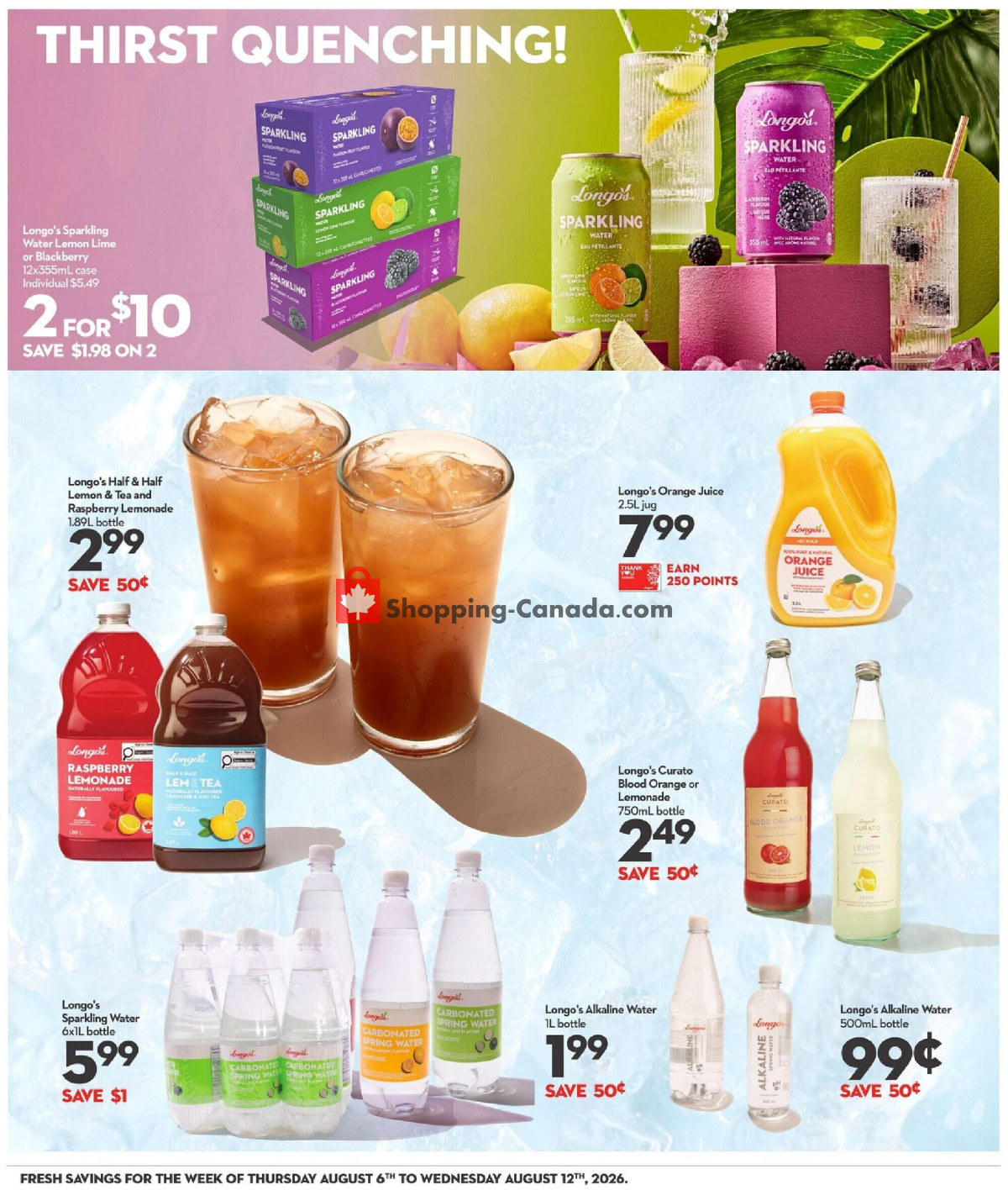 Longo’s flyer from Thursday August 6, 2026 to Wednesday August 12, 2026 - page 15
