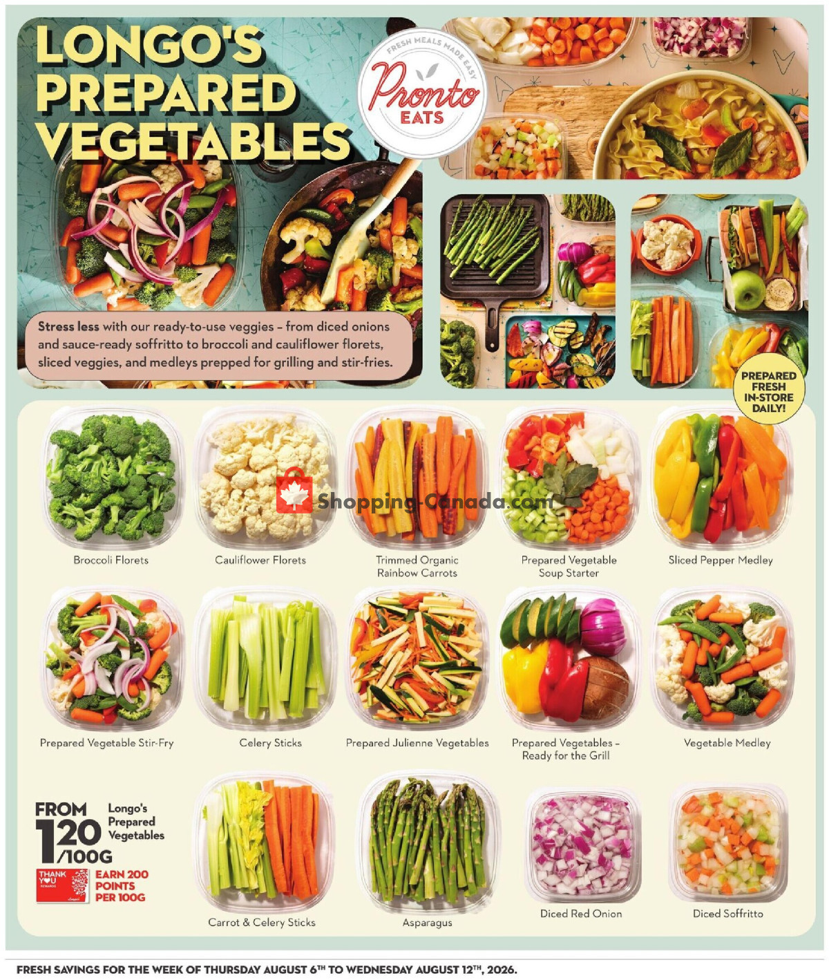 Longo’s flyer from Thursday August 6, 2026 to Wednesday August 12, 2026 - page 18
