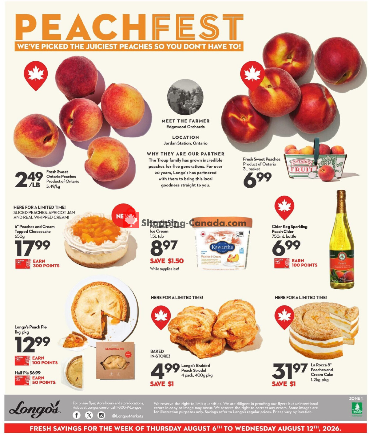 Longo’s flyer from Thursday August 6, 2026 to Wednesday August 12, 2026 - page 3