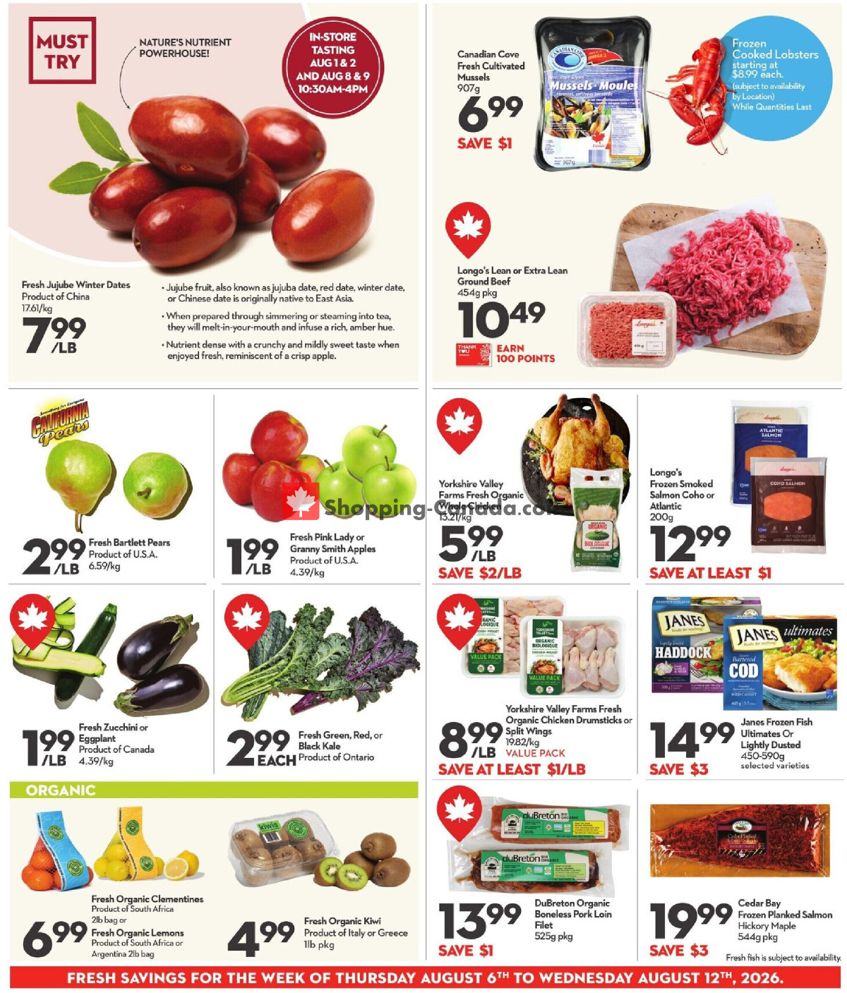 Longo’s flyer from Thursday August 6, 2026 to Wednesday August 12, 2026 - page 5