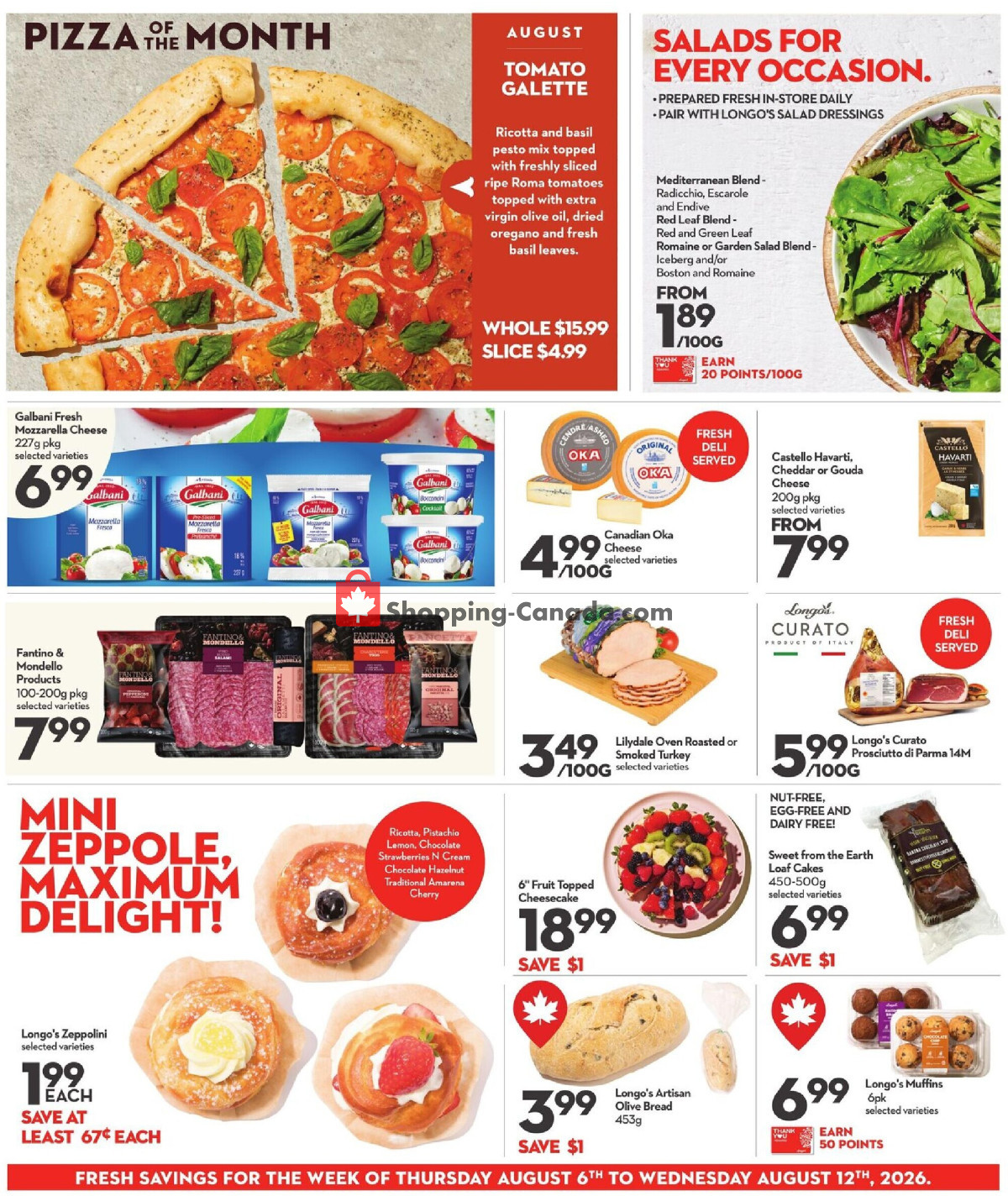 Longo’s flyer from Thursday August 6, 2026 to Wednesday August 12, 2026 - page 6