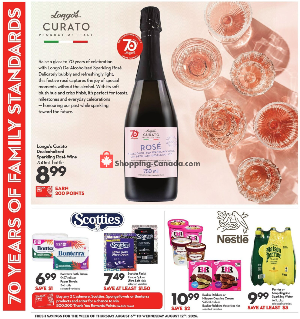 Longo’s flyer from Thursday August 6, 2026 to Wednesday August 12, 2026 - page 8