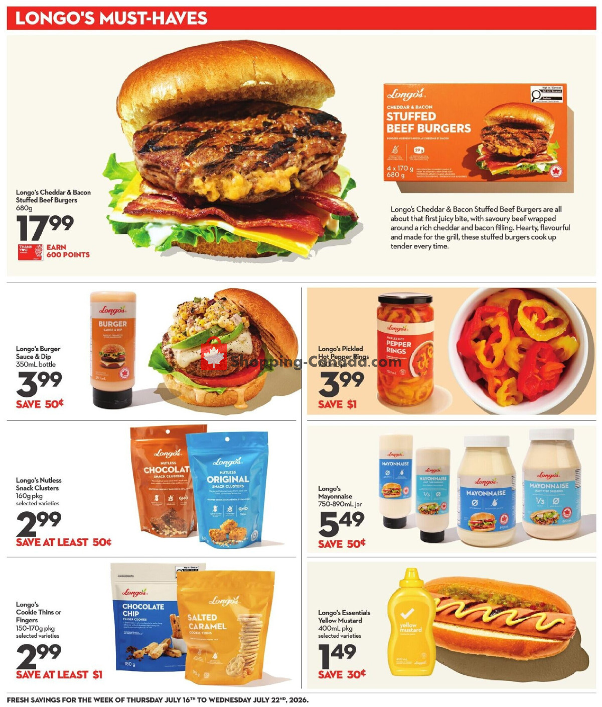 Longo’s flyer from Thursday July 16, 2026 to Wednesday July 22, 2026 - page 13