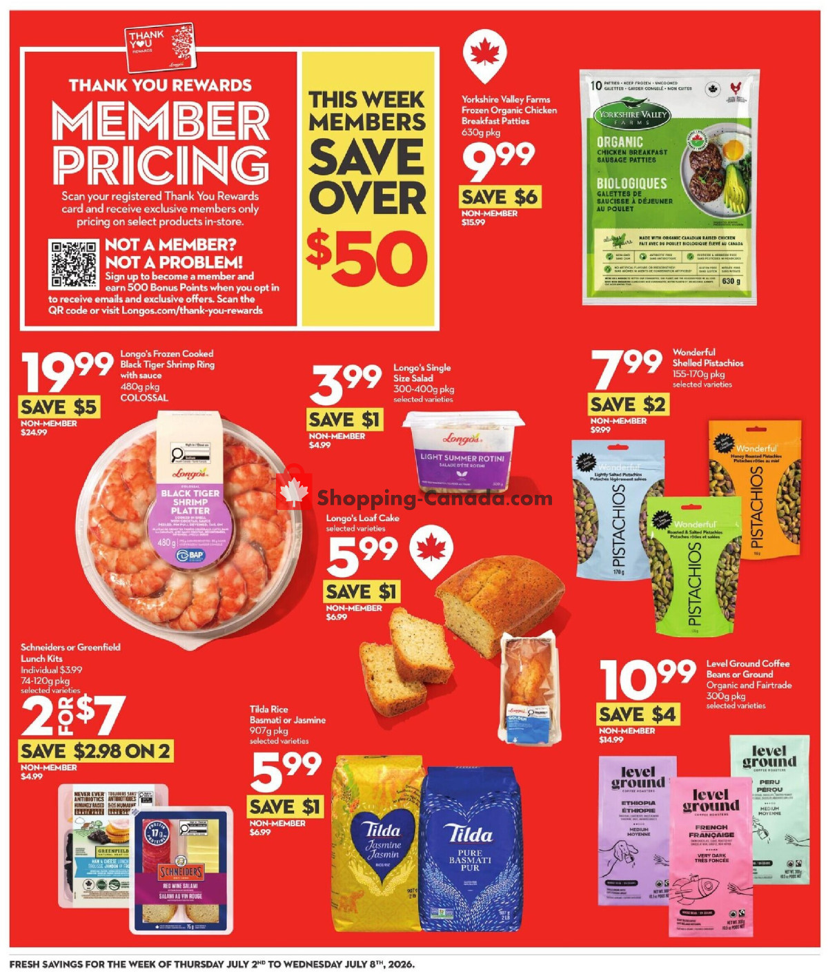 Longo’s flyer from Thursday July 2, 2026 to Wednesday July 8, 2026 - page 7