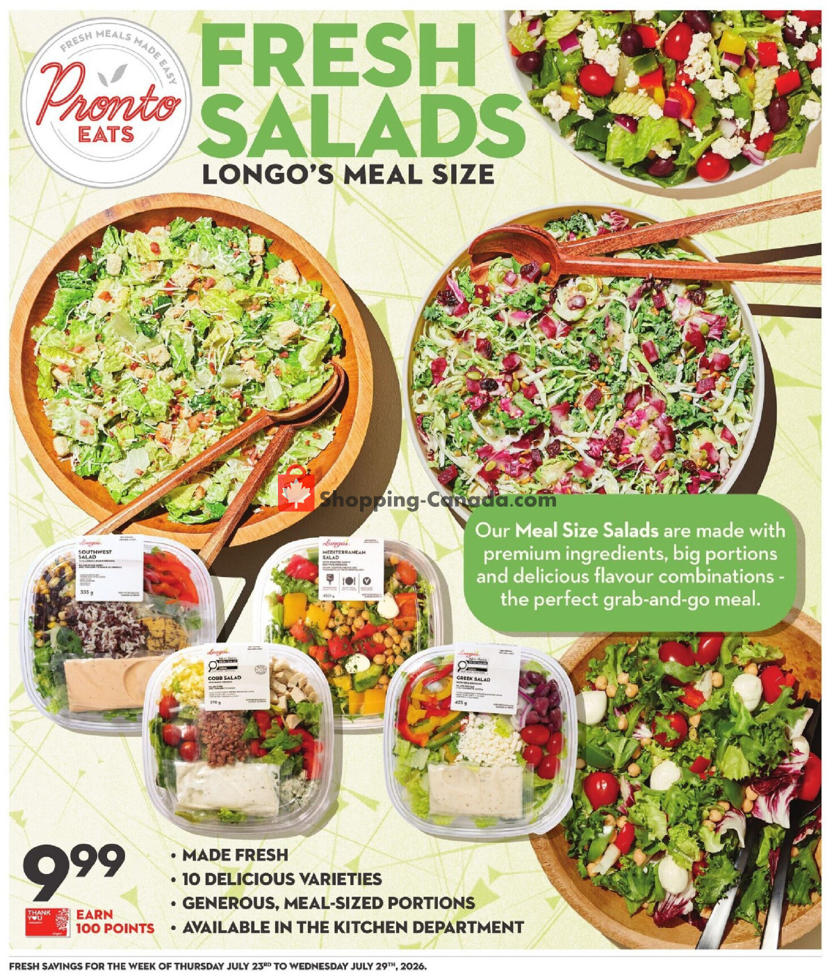 Longo’s flyer from Thursday July 23, 2026 to Wednesday July 29, 2026 - page 13