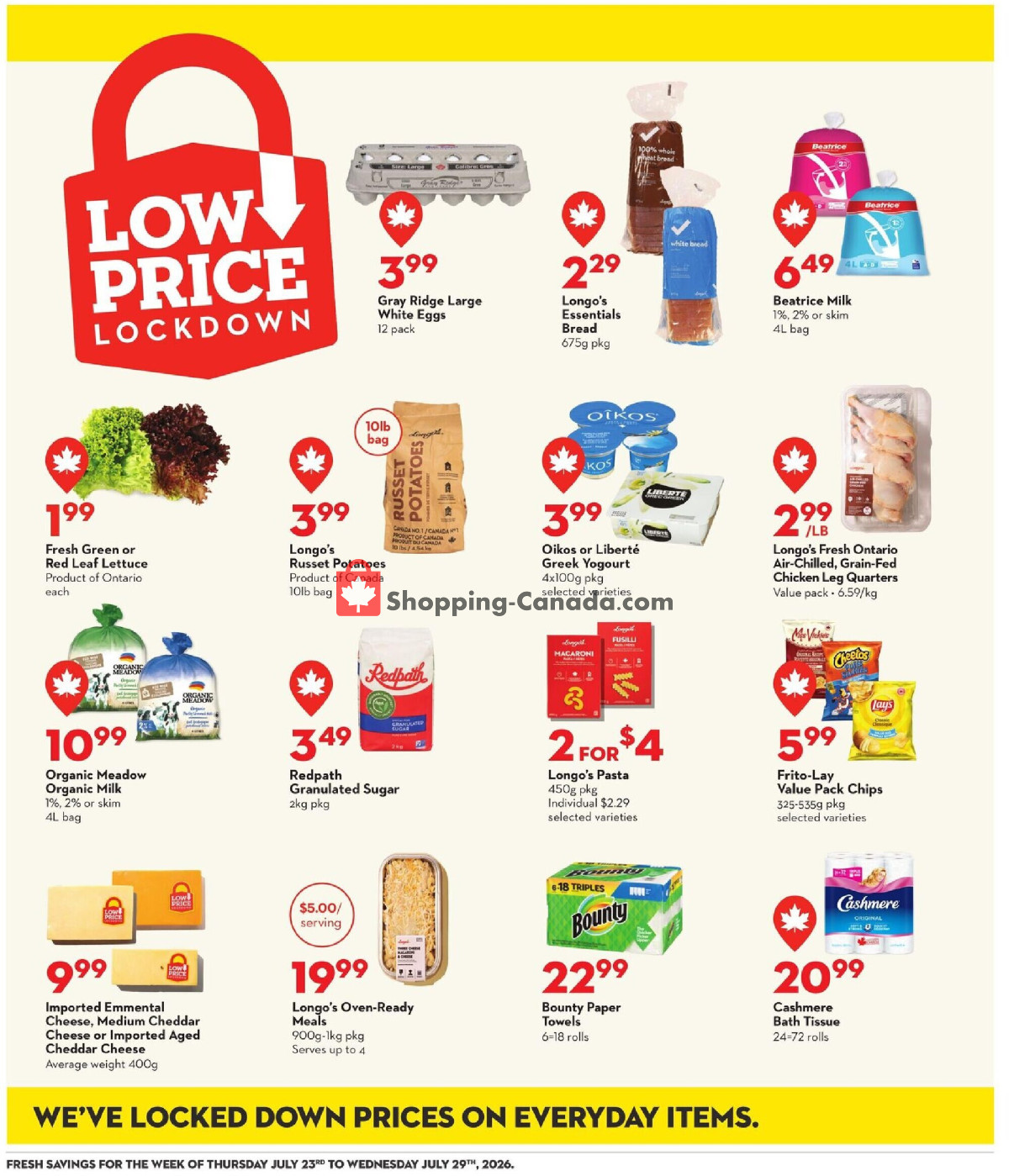 Longo’s flyer from Thursday July 23, 2026 to Wednesday July 29, 2026 - page 14