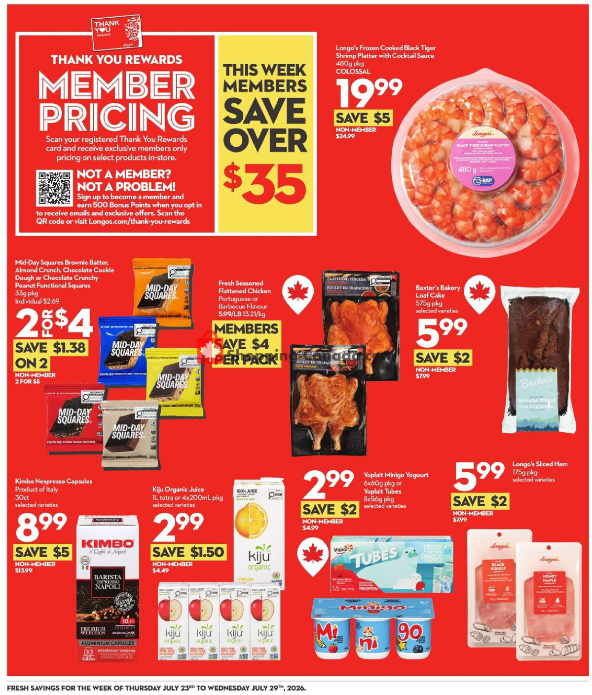 Longo’s flyer from Thursday July 23, 2026 to Wednesday July 29, 2026 - page 4