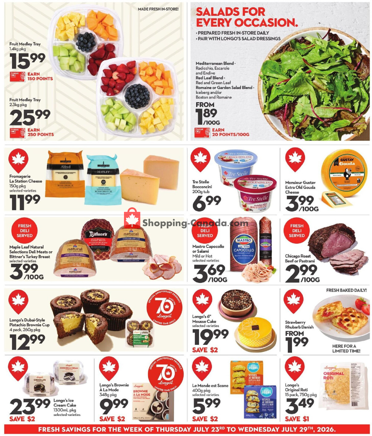 Longo’s flyer from Thursday July 23, 2026 to Wednesday July 29, 2026 - page 6