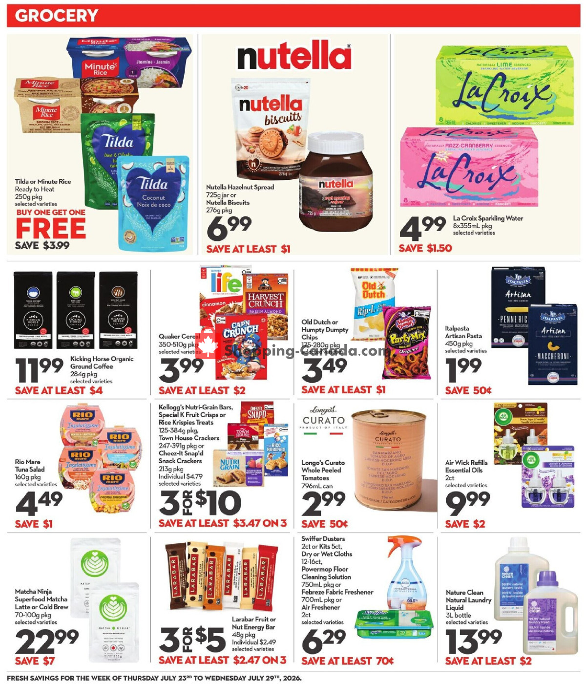 Longo’s flyer from Thursday July 23, 2026 to Wednesday July 29, 2026 - page 8