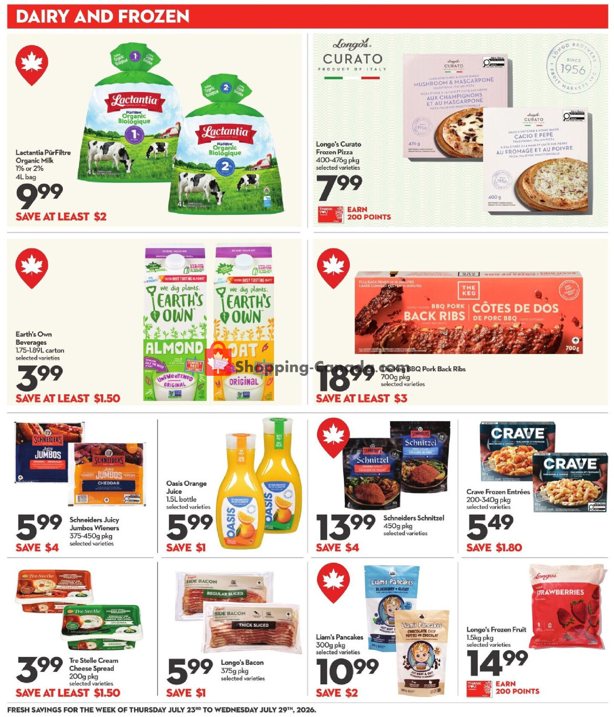 Longo’s flyer from Thursday July 23, 2026 to Wednesday July 29, 2026 - page 9