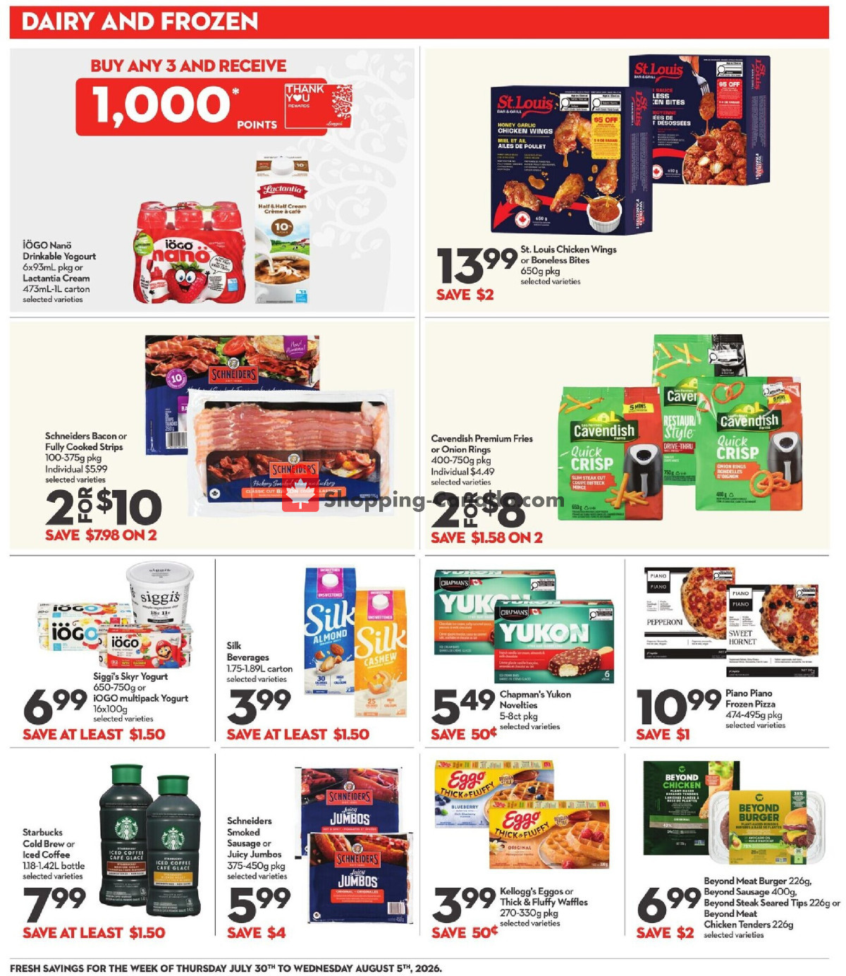 Longo’s flyer from Thursday July 30, 2026 to Wednesday August 5, 2026 - page 14
