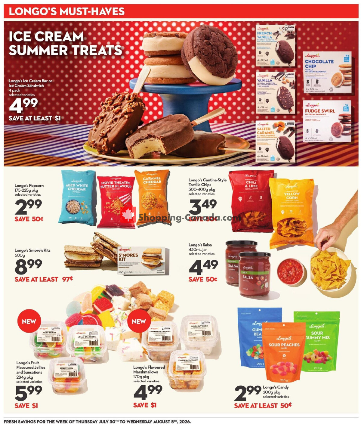 Longo’s flyer from Thursday July 30, 2026 to Wednesday August 5, 2026 - page 15