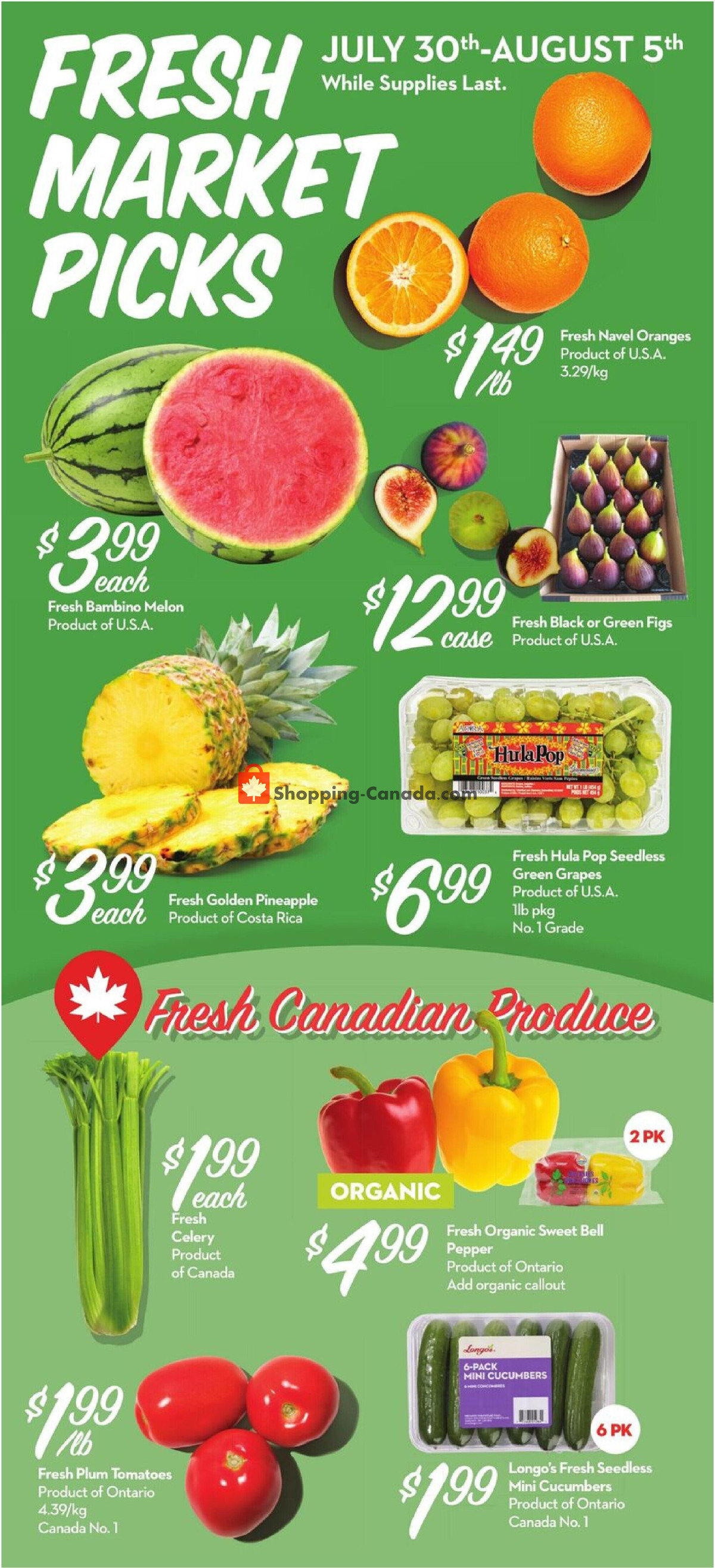 Longo’s flyer from Thursday July 30, 2026 to Wednesday August 5, 2026 - page 2