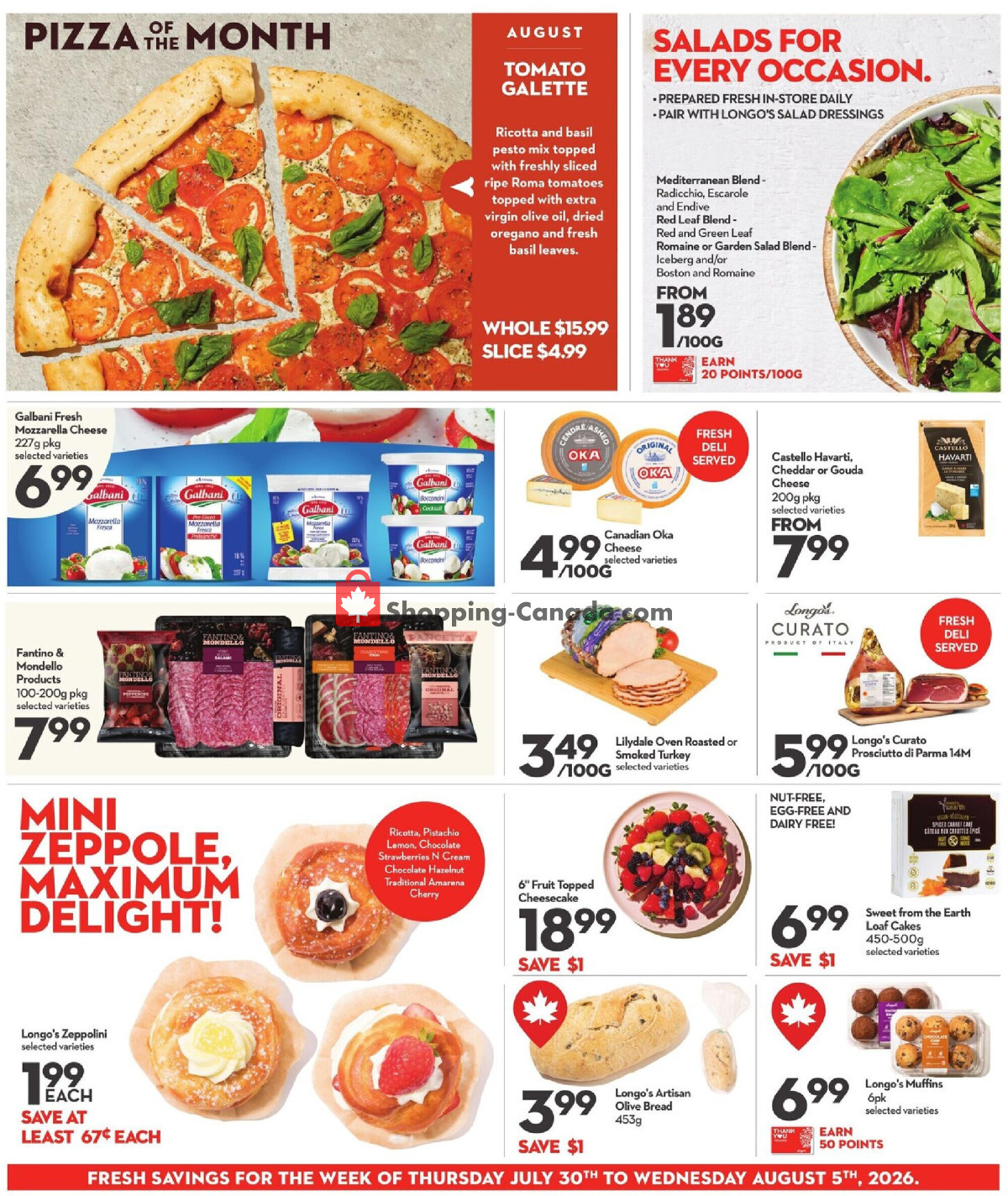 Longo’s flyer from Thursday July 30, 2026 to Wednesday August 5, 2026 - page 7