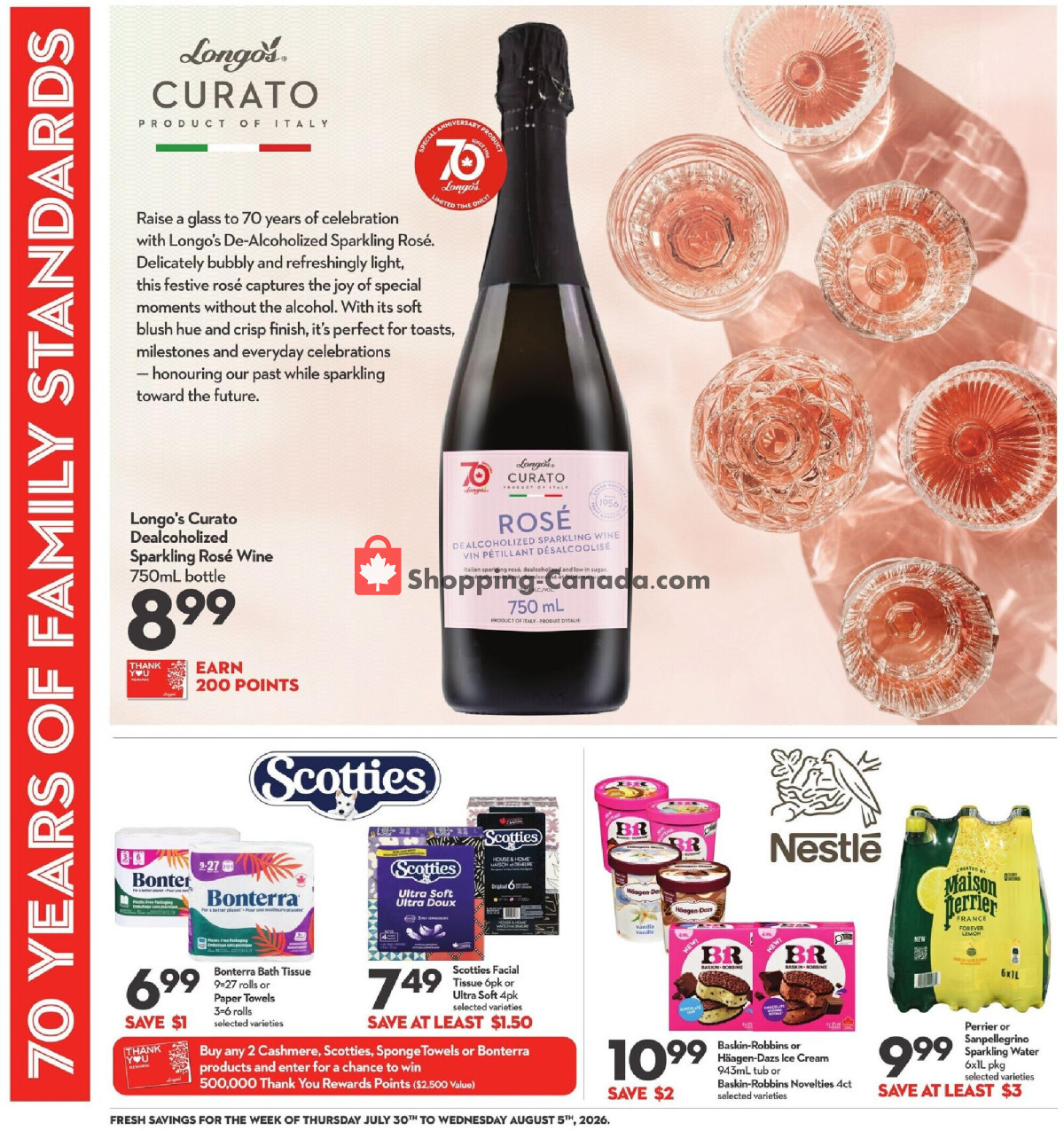 Longo’s flyer from Thursday July 30, 2026 to Wednesday August 5, 2026 - page 9