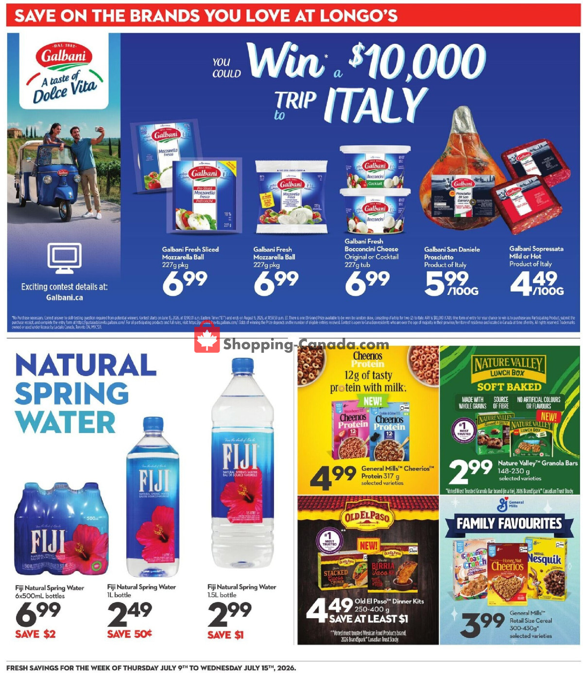 Longo’s flyer from Thursday July 9, 2026 to Wednesday July 15, 2026 - page 18