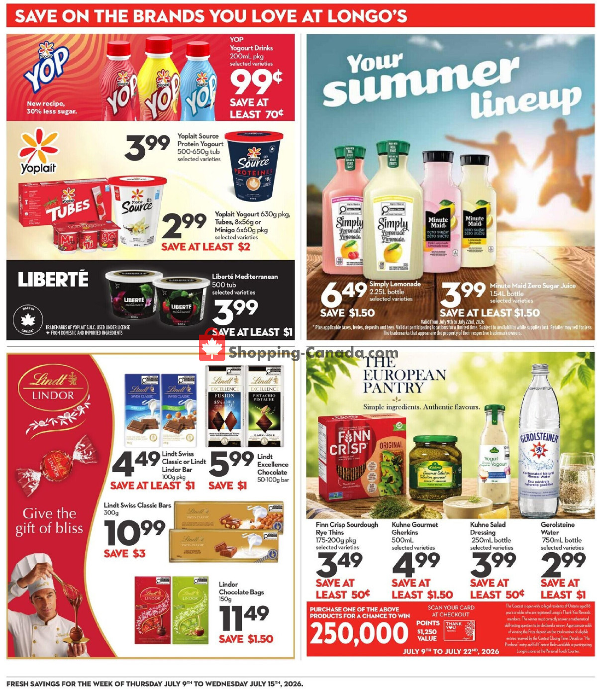 Longo’s flyer from Thursday July 9, 2026 to Wednesday July 15, 2026 - page 19