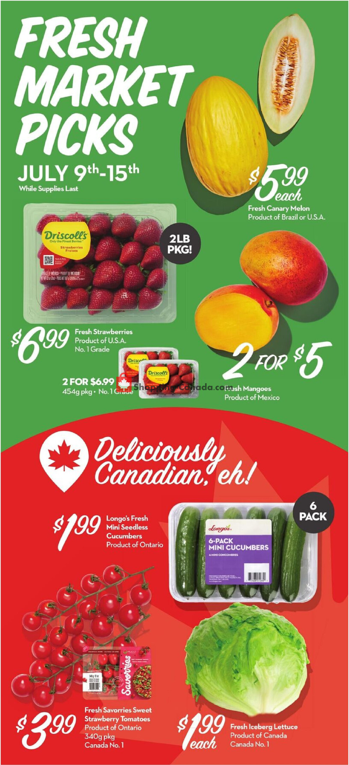 Longo’s flyer from Thursday July 9, 2026 to Wednesday July 15, 2026 - page 2