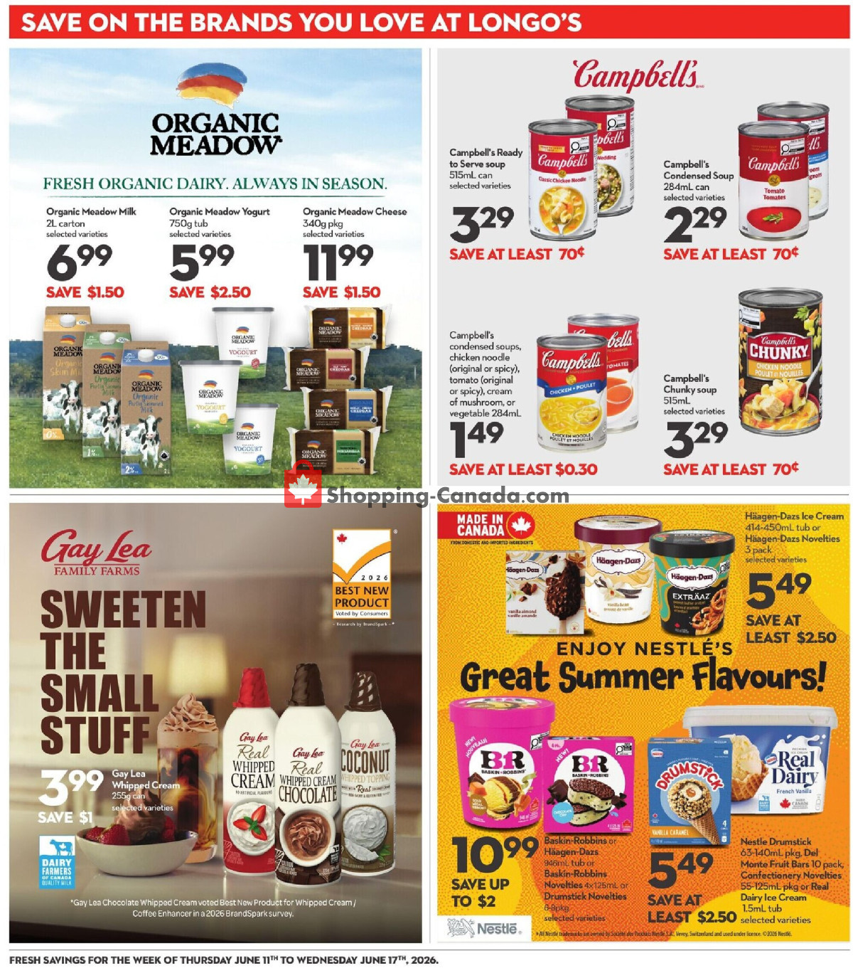 Longo’s flyer from Thursday June 11, 2026 to Wednesday June 17, 2026 - page 18