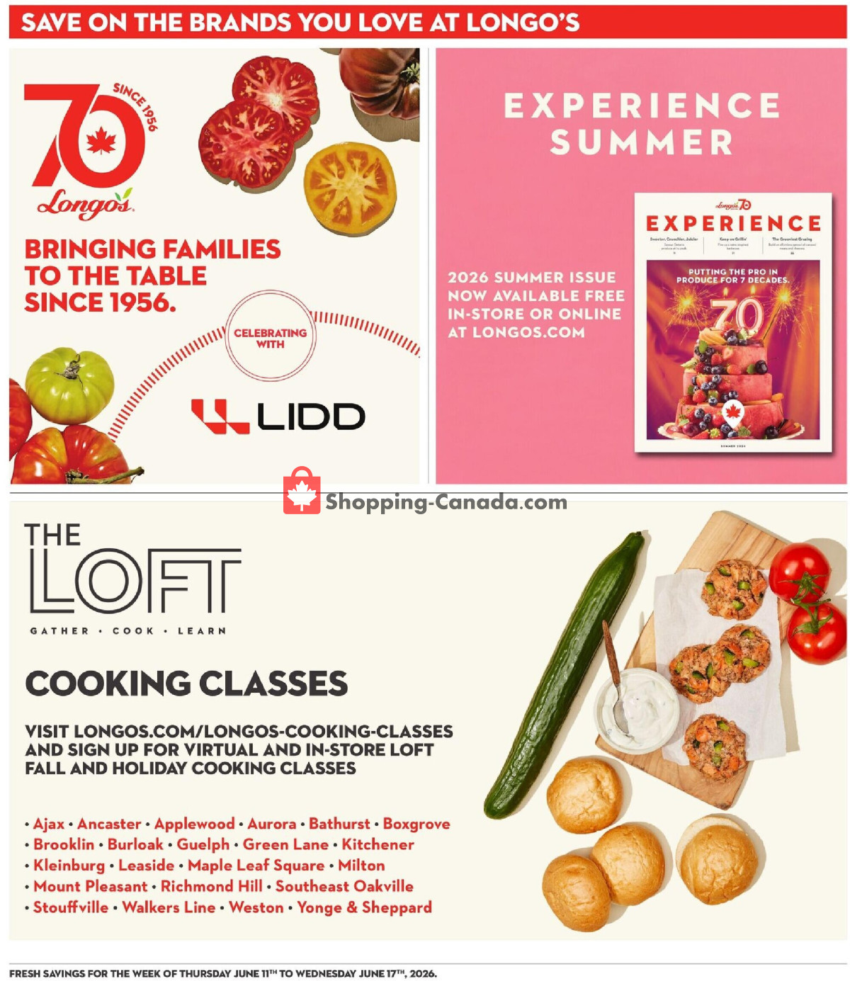 Longo’s flyer from Thursday June 11, 2026 to Wednesday June 17, 2026 - page 20