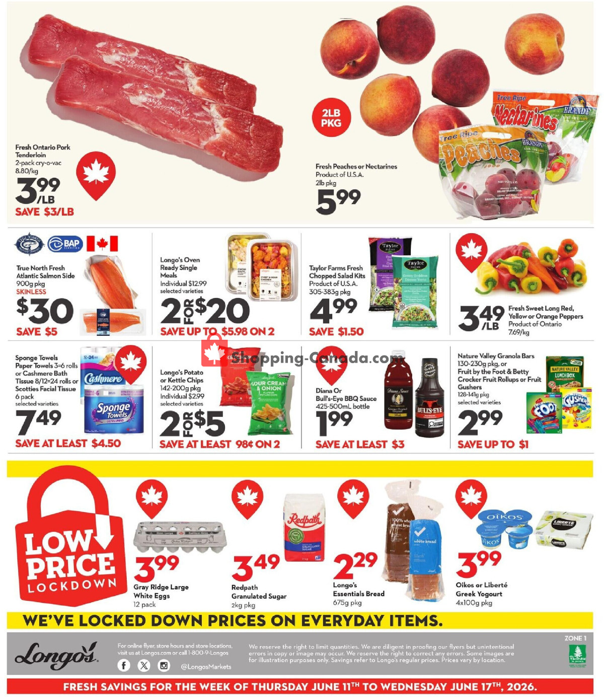 Longo’s flyer from Thursday June 11, 2026 to Wednesday June 17, 2026 - page 3