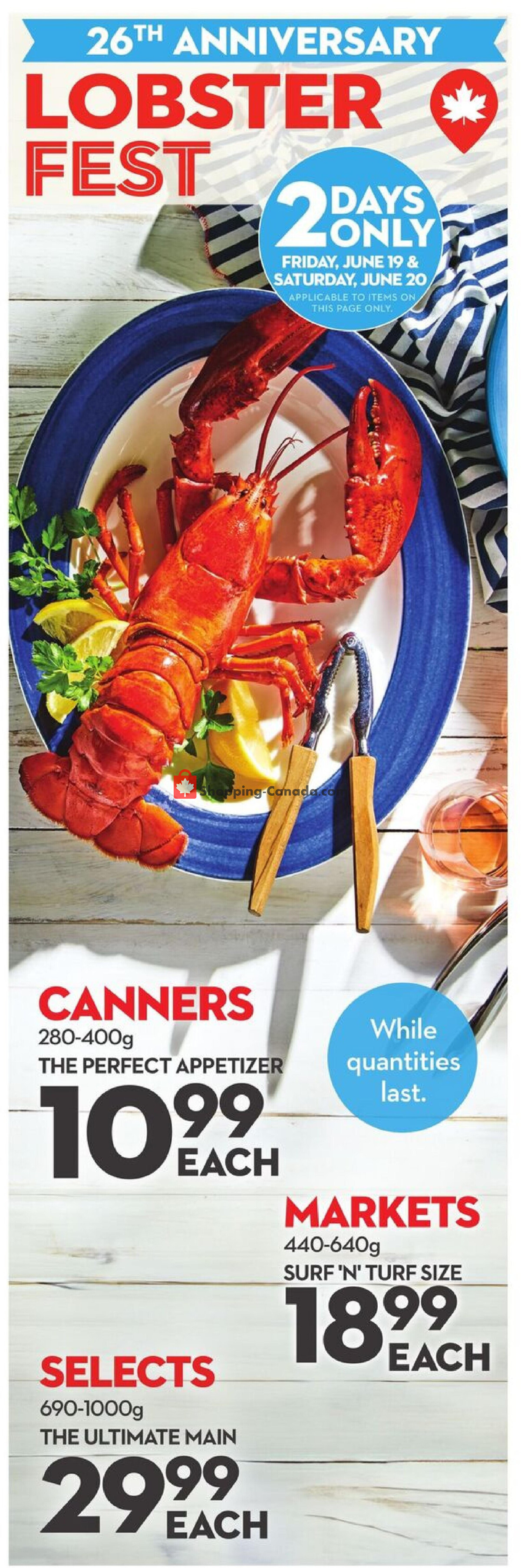 Longo’s flyer from Thursday June 18, 2026 to Wednesday June 24, 2026 - page 1
