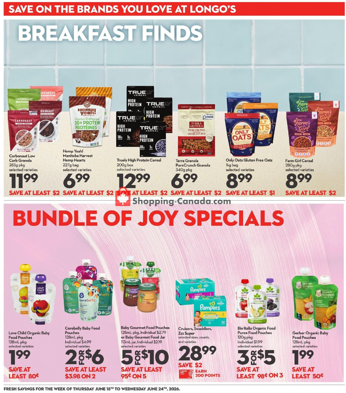 Longo’s flyer from Thursday June 18, 2026 to Wednesday June 24, 2026 - page 18