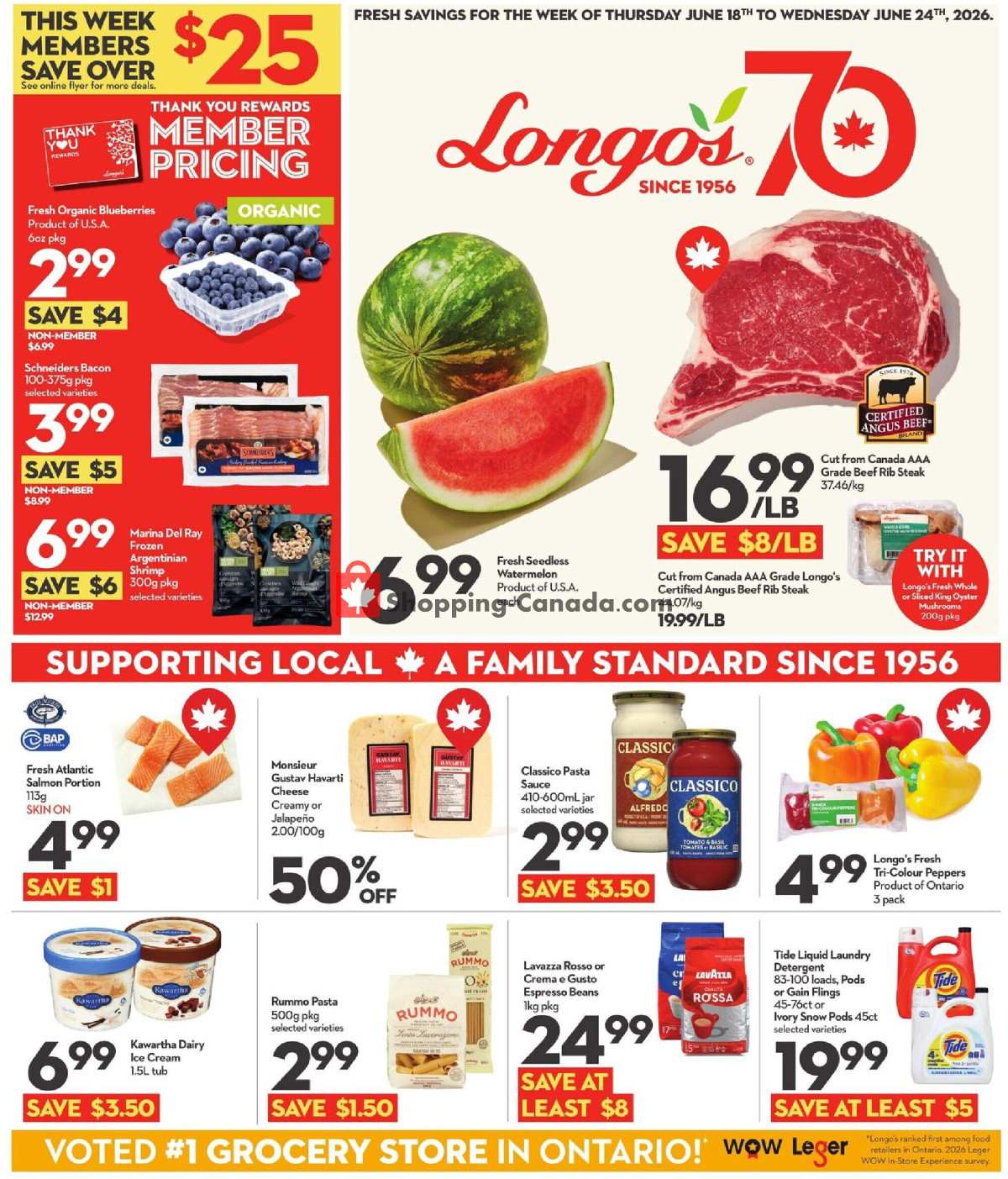 Longo’s flyer from Thursday June 18, 2026 to Wednesday June 24, 2026 - page 4