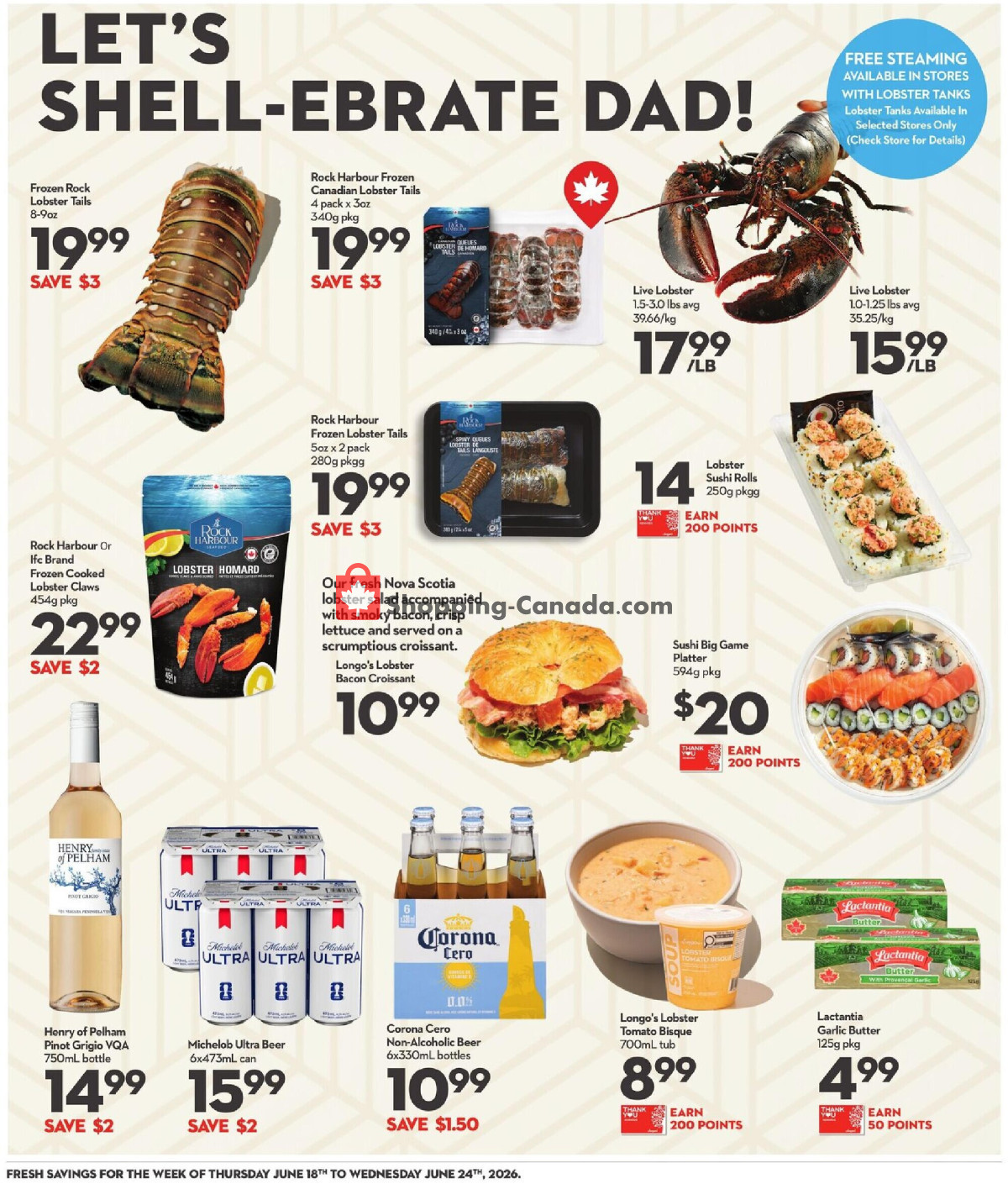 Longo’s flyer from Thursday June 18, 2026 to Wednesday June 24, 2026 - page 6