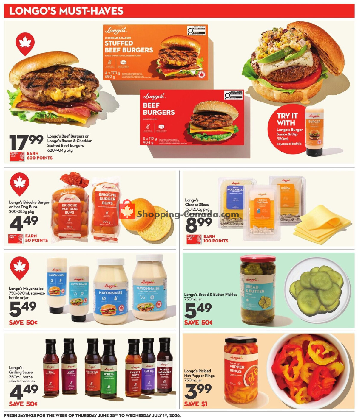 Longo’s flyer from Thursday June 25, 2026 to Wednesday July 1, 2026 - page 13
