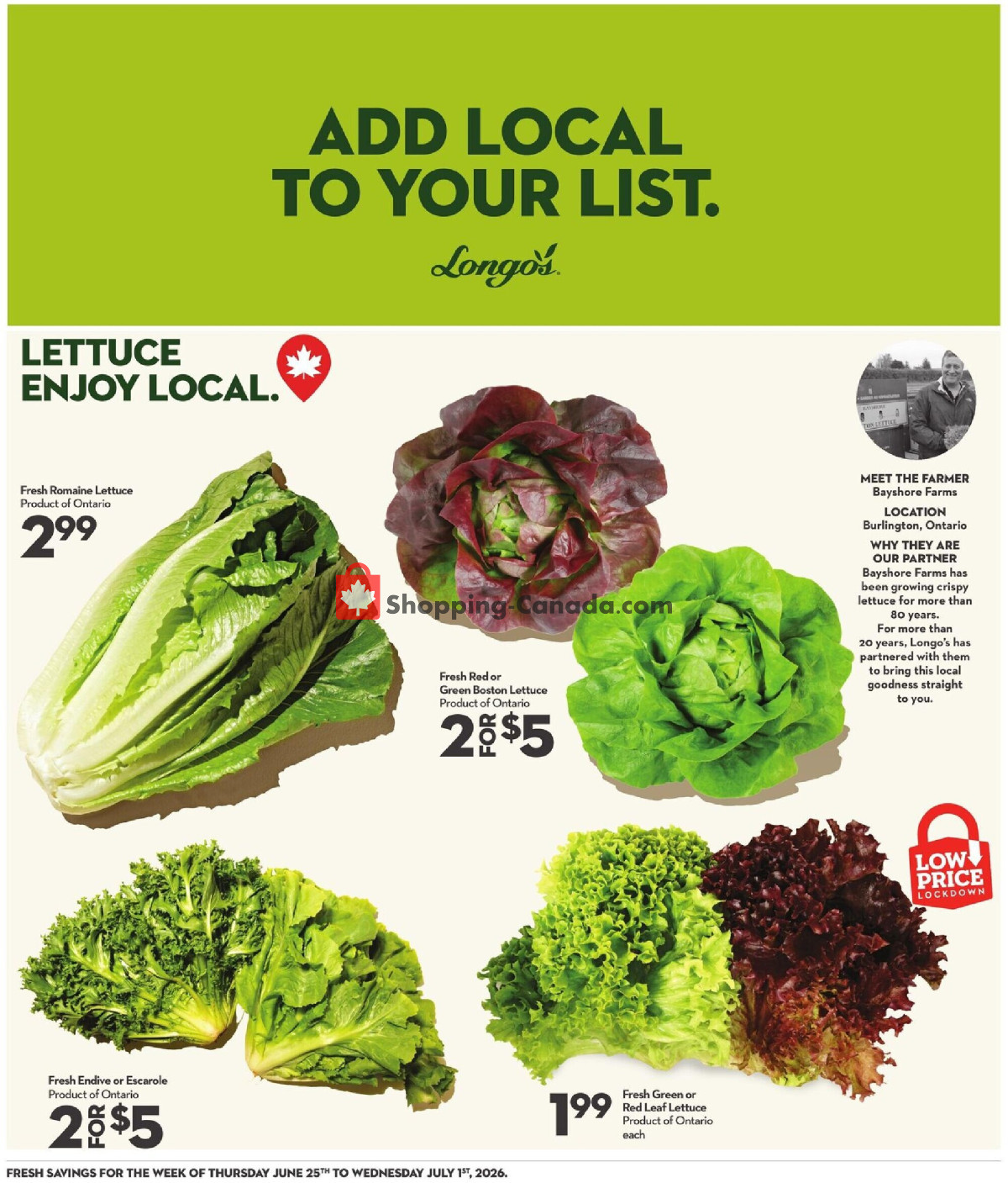 Longo’s flyer from Thursday June 25, 2026 to Wednesday July 1, 2026 - page 16