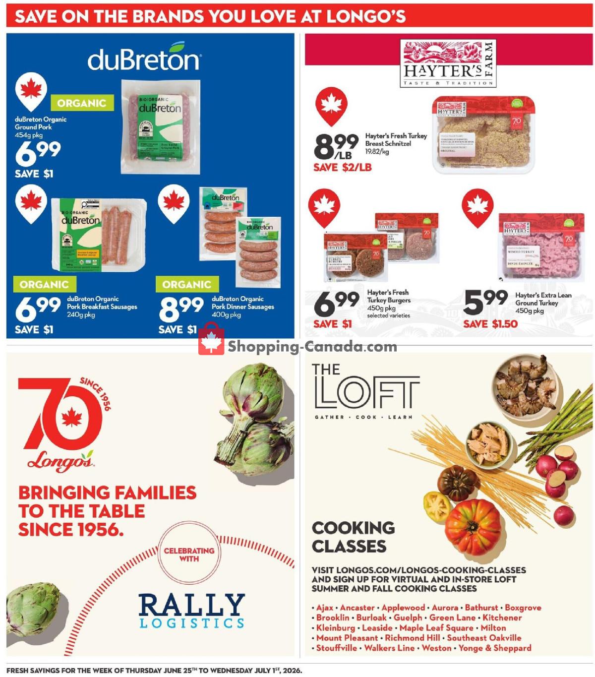 Longo’s flyer from Thursday June 25, 2026 to Wednesday July 1, 2026 - page 23