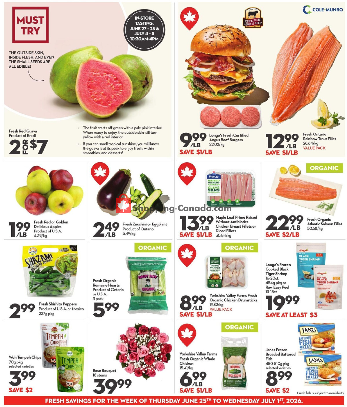 Longo’s flyer from Thursday June 25, 2026 to Wednesday July 1, 2026 - page 3