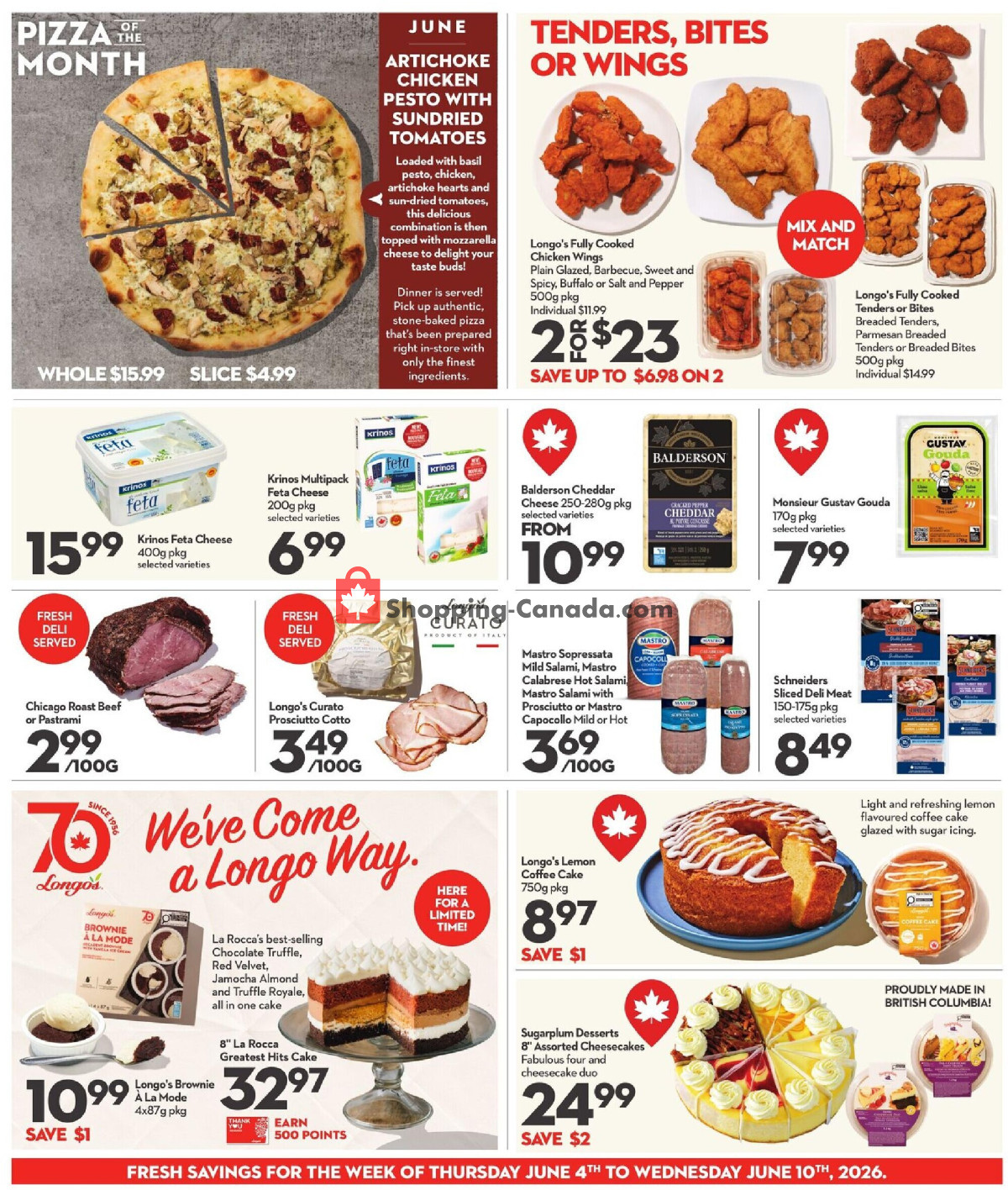 Longo’s flyer from Thursday June 4, 2026 to Wednesday June 10, 2026 - page 6