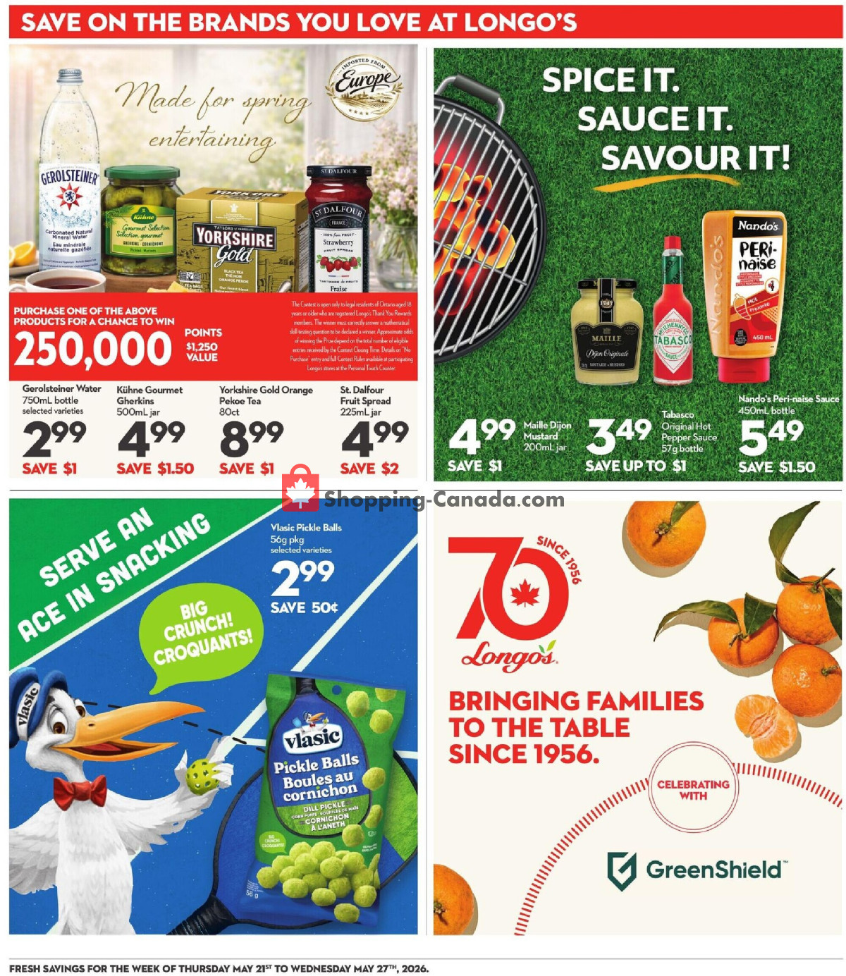 Longo’s flyer from Thursday May 21, 2026 to Wednesday May 27, 2026 - page 20